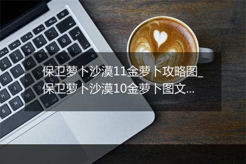 保卫萝卜沙漠11金萝卜攻略图_保卫萝卜沙漠10金萝卜图文攻略
